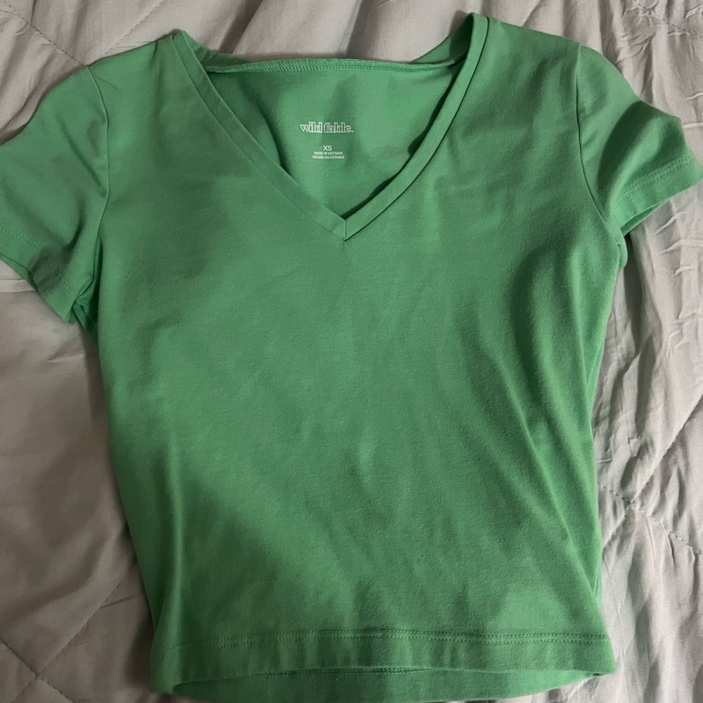 Green Target Top